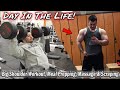 DAY IN THE LIFE OF A BODYBUILDER | SHOULDER WORKOUT | DEEP TISSUE MASSAGE & SCRAPING