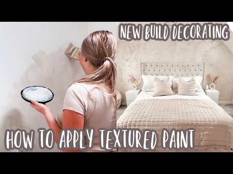 DIY Luxury Textured Paint - New Build Decor -  Impera Italia Luxury Gimcyn Textured Paint