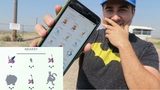 POKEMON GO IN AREA 51! TIME TO CATCH MEWTWO!? (CATCHING POKEMON AT THE LEGENDARY AREA 51 ALIEN BASE)