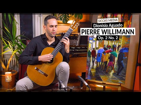 Pierre Willimann plays Andante and Rondo Op. 2 No. 2 by D. Aguado | Siccas Media