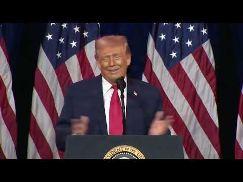 TRUMP: "We have the most fearsome army on earth."