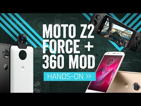Moto Z2 Force Edition Hands On