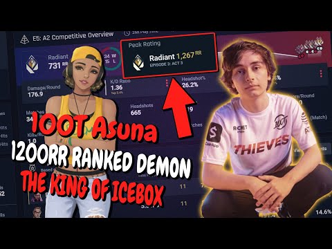 100T Asuna HAS a 70% WIN RATE in NA RADIANT?!?! *The King of Icebox*