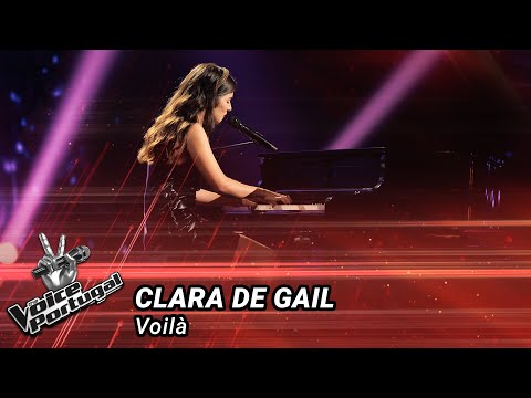 Clara de Gail - "Voilà" | Prova Cega | The Voice Portugal