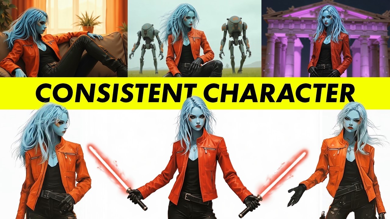 Create Consistent Ai Characters from a Single Image!
