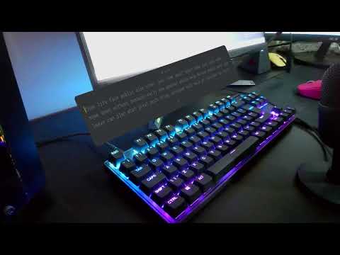 SteelSeries Apex Pro TKL 2023 - Fast Typing Sound Test  l Omnipoint 2.0 Switches