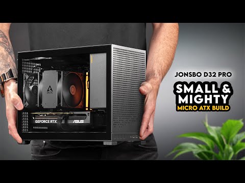 Dies ist Peak Micro ATX... | Jonsbo D32 Pro Gaming-PC-Build | RTX 4070 Super