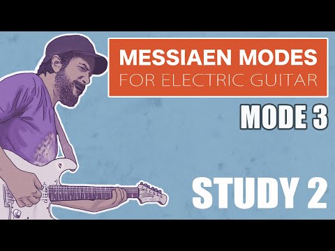 Messiaen Mode 3 - Study 2 (Theremin & Guitar)