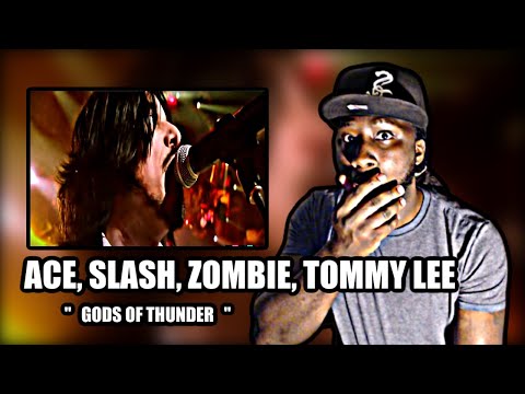 GODS OF THUNDER - ACE, SLASH, ZOMBIE, TOMMY LEE | REACTION