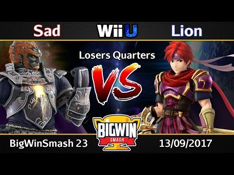 BigWinSmash 23 - Losers Quarters - Sad (Ganondorf) v Lion (Roy, Captain Falcon)