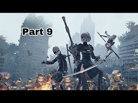 NieR Automata (Hard Mode) - Chapter 11 Full Scale Attack (Route C)