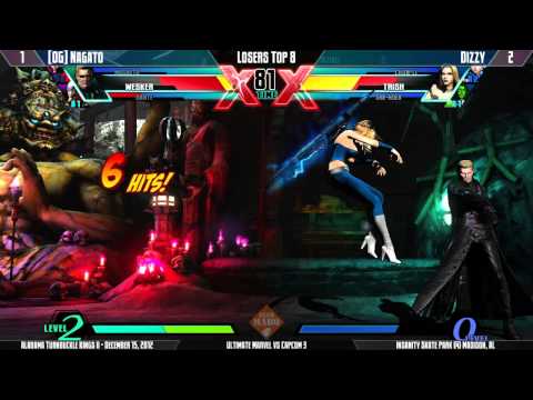 ATK2 - UMvC3 - Singles - Nagato vs Dizzy