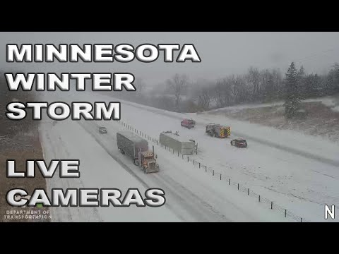 🔴 LIVE Minnesota Winter Storm Cams  - January 3, 2023