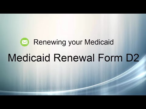 DC Medicaid Renewal D2 Form
