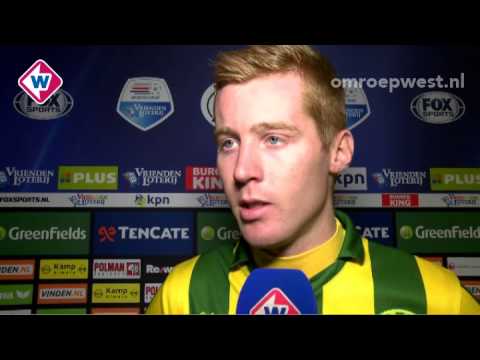 Reactie ADO-speler Mike van Duinen na Heracles Almelo - ADO Den Haag