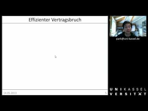 ÖAR 1 Sitzung 10a  effizienter Vertragsbruch