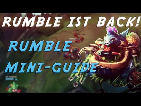Rumble ist back! - Rumble Mini-Guide (Patch 6.8) (Ger) | League of Legends