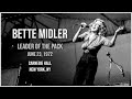 Bette Midler - Leader Of The Pack (LIVE)
