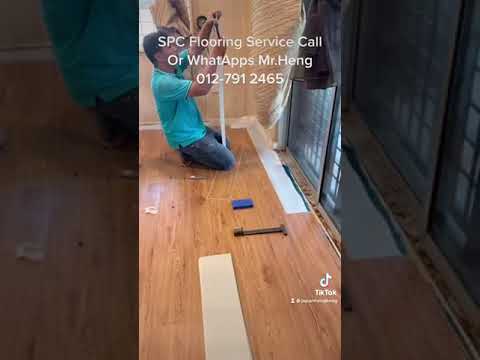 Pisos Chemor SPC LIGUE para o Sr. Heng 012-791 2465 Perak SPC Lantai Kayu