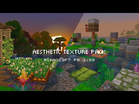 yaumiio - aesthetic texture pack for minecraft pe 1.20 🌻🌿