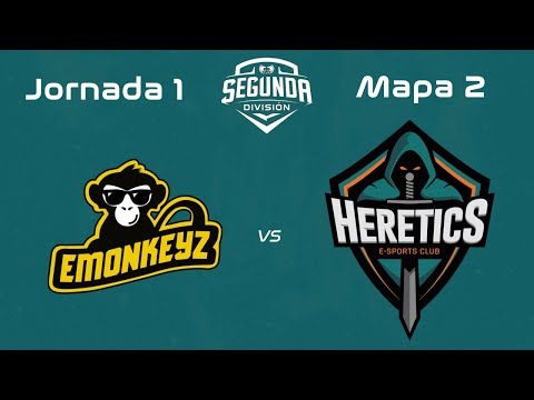 eMonkeyz vs Heretics - 2ª División LVP, J1, Mapa 2
