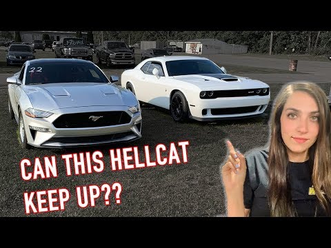 FINALLY Raced my Dad's Built Hellcat & A HUGE SURPRISE INSIDE