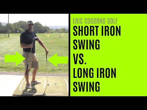 GOLF: The Difference Between A Short Iron Swing And A Long Iron Swing