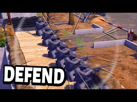 The Orange Army Attacks The Grey Embassy ! 13 hours - Army Men Of War