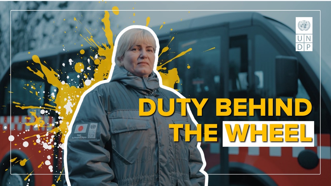 Duty behind the wheel: Keeping transport going in Ukraine