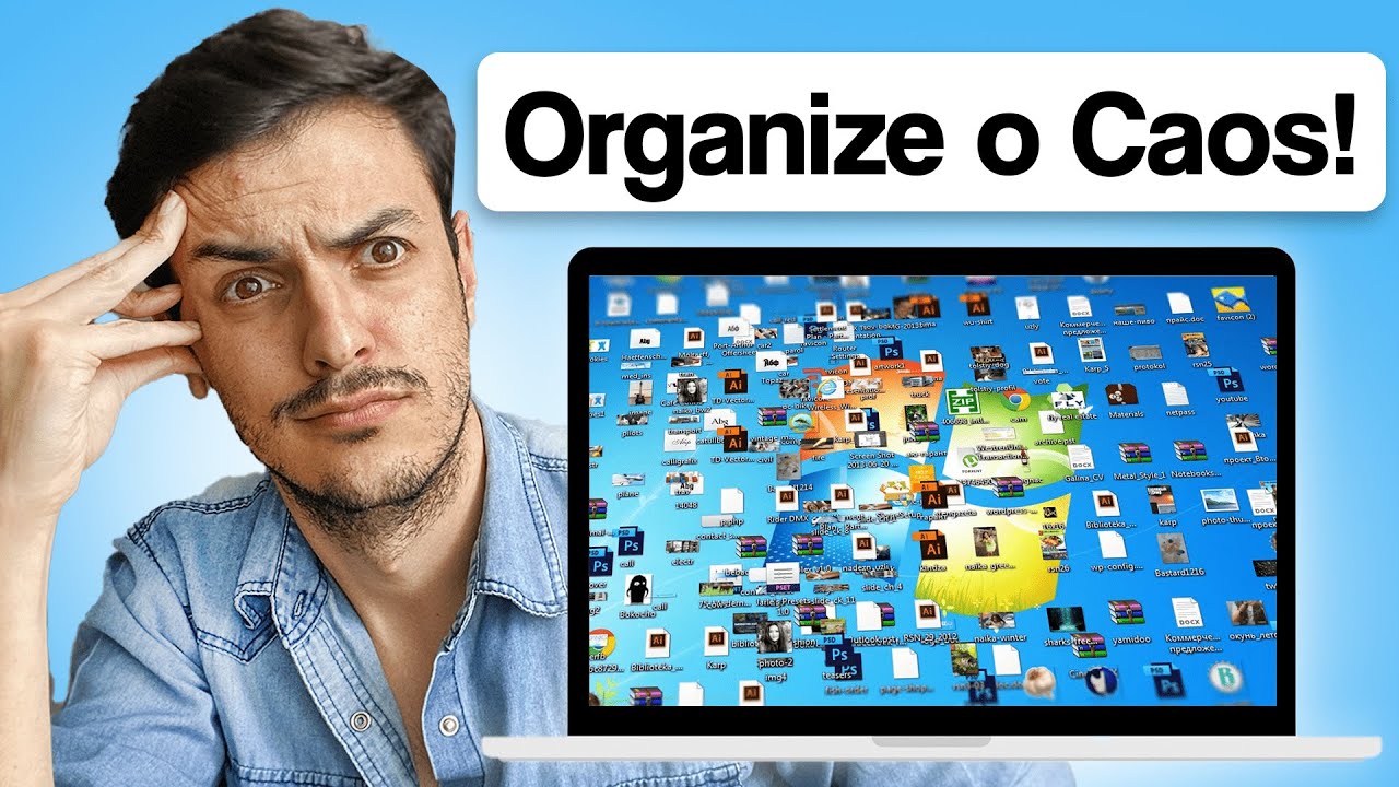 O Jeito MAIS SIMPLES E RÁPIDO de ORGANIZAR SUA VIDA DIGITAL | Rotina Essencialista