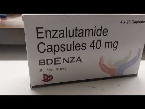 Reliance bdenza enzalutamide 40 mg capsules treatment anti c...