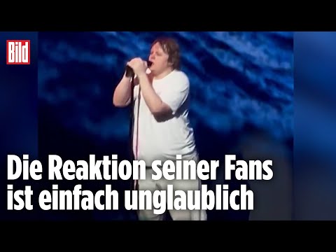 Lewis Capaldi erleidet Tourette-Anfall auf der Bühne