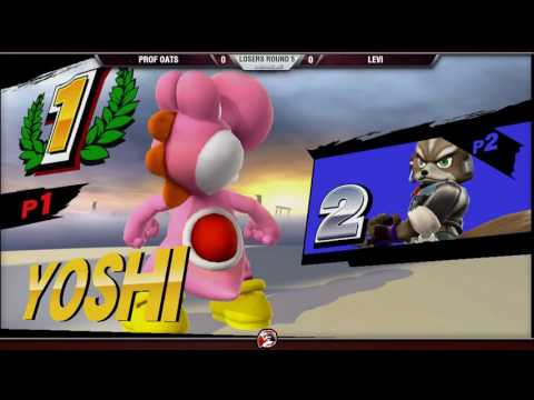 VS Weekly 12/15/16 - Losers R5 - Prof Oats (Yoshi/Luigi) vs. Levi (Fox) - Smash 4