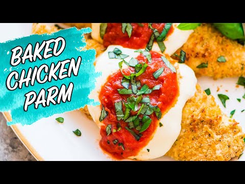 Healthy Baked Chicken Parmesan