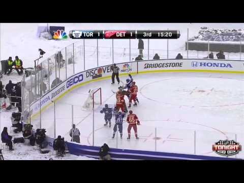 2014 NHL Winter Classic Highlights - Maple Leafs @ Red Wings 01/01/14