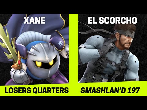 SmashLAN'd 197 Losers Quarters - xane (Meta Knight) vs El Scorcho (Snake) - SSBU Tournament