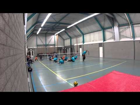 Oefenwedstrijd VolleyTilburg - Nesselande