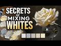 Secrets Of Mixing White Colors White Rose