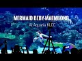 Mermaid Beby at Aquaria KLCC (second performance)