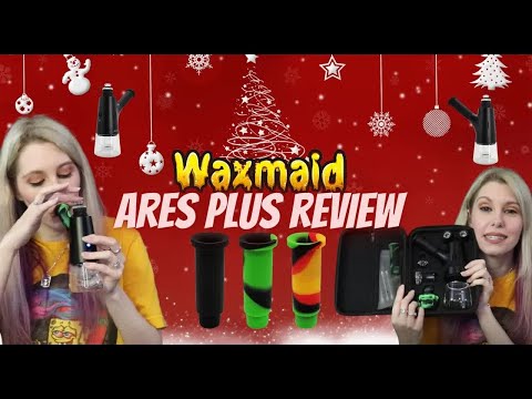 Waxmaid 6.5” Ares Plus Electric Dab Rig Unboxing & First Dab