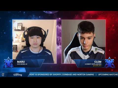 Starcraft 2 Dreamhack 2021 Maru vs Clem