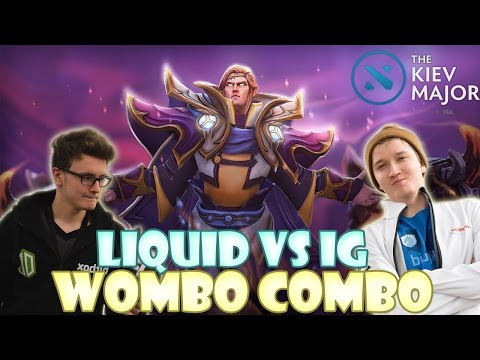 Miracle + Matumbaman 18000 MMR Wombo Combo — Liquid vs iG Kiev Major