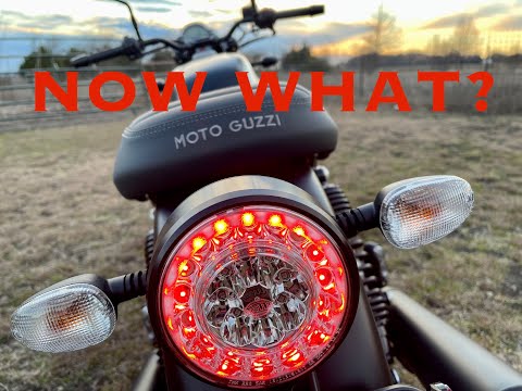 2021 Moto Guzzi V7 E5 Stone I have a PROBLEM!
