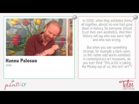 pinITALY  intervista Hannu Palosuo, l’arte raccontata da un artista finlandese che vive in Italia