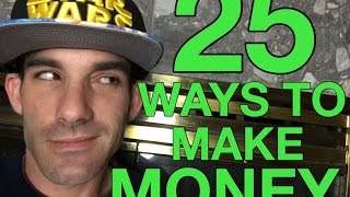 25 Ways to Make Money Online - With Reezy Resells #2017flipchallenge