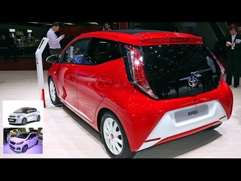 Toyota Aygo, Peugeot 108, Citroën C1 - Genf 2014