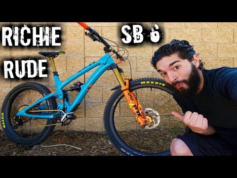 Did I just Ride Richie Rude's Yeti SB6? | Yeti SB6 Team Build | Yeti SB6 Mountain Bike Review | SB6
