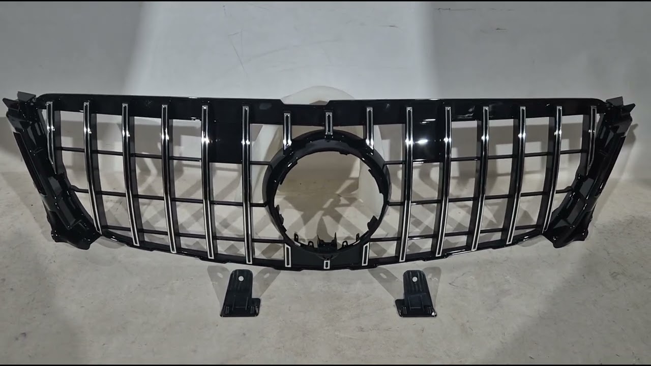 Mercedes GL/GLS class X166 2012–2019 Frontgrill GT Panamericana (til GL High) Video 1