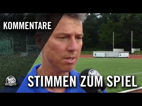 Die Stimmen zum Spiel (SKV Mörfelden - RW Walldorf, 2. Runde, Kreispokal Gross-Gerau 2016/2017)
