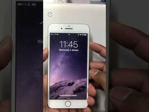 How do I hard reset my iPhone 7￼